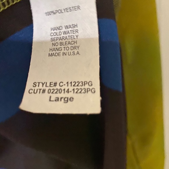 Multicolor sheer blouse with 3/4 sleeves to roll up or leave down - Picture 2 of 5